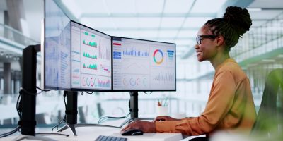 Kpi,Business,Analytics,Data,Dashboard.,Analyst,Using,Computer